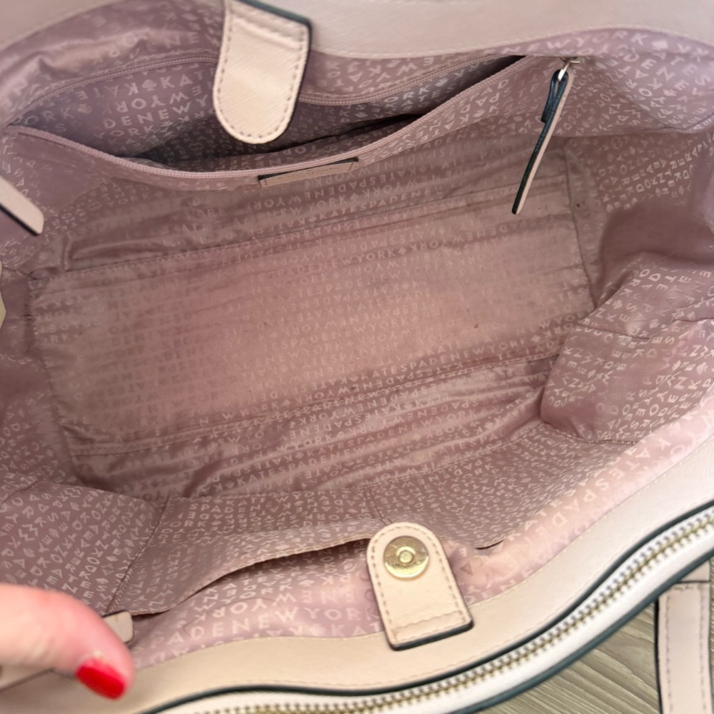 Kate Spade Laurel Way Leighann Satchel – Pink Blush – NWT – Retail $429 - Picture 8 of 15